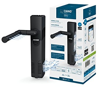 Ciano CF80 Aquarium-Innenfilter – Durchfluss von 380 l/h. Geeignet für Aquarien zwischen 40 und 80 l.