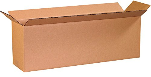 AVIDITI 24x6x8 Long Corrugated Boxes, Long, 24L x 6W x 8H, Pack of 25 | Shipping, Packaging, Moving, Storage Box for Home or Business, Strong Wholesale Bulk Boxes