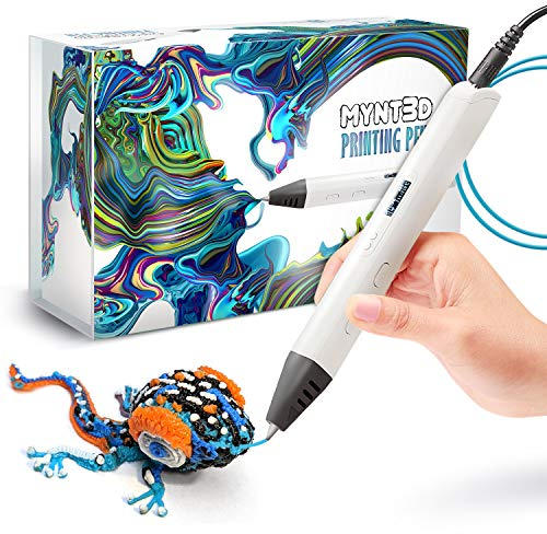 MYNT3D Fachmann Drucken 3D Stift mit OLED Anzeige, Weiß
