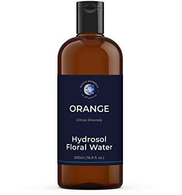 Orange Hydrosol Eau Florale Avec Spray Capuchon - 1 Litre