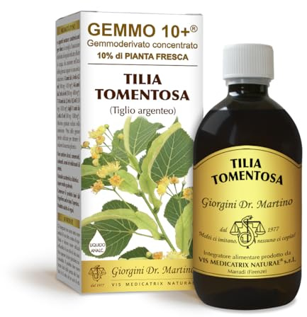 Dr Giorgini TIGLIO ARGENTEO Gemmoderivato Concentrato Liquido Analcoolico - 500 ml