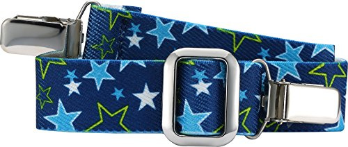 Playshoes Mädchen Gürtel Elastik Herz-Clip Uni