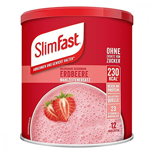 SLIM FAST Pulver Erdbeere 438 g