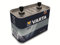 Varta Longlife 4R25-2 Alcalina 6 Volts, 33 mAh, per Cantiere, Allarme, Segnaletica Stradale Luminosa