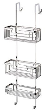 3s gedy 5684 porte objets en fil pour cabine douche 3 bacs porte savon douche