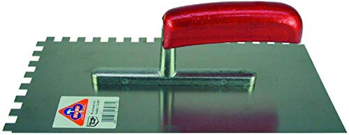 HaWe 13.067 Glättekelle mit Zahnung 6x6x6 mm
