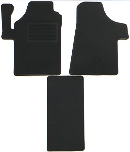 TN AZ Autofußmatte Classic (TAS) schwarz für Mercedes Benz V-Klasse W639 Baujahr 2010 bis 2014 | Achtung 3-teilig I ohne Befestigung MB-60744-TN