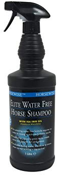 Häst elit vattenfritt schampo, klar, 1 liter