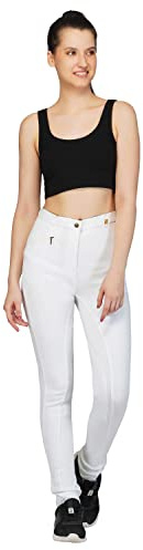 Avon Equine Horse Riding Ladies Soft Stretchy Jodhpurs JODS JODPHURS Women Cotton Lycra Soft Stretchy Jods Knee Patch Equestrian Jodh Ladies Pants