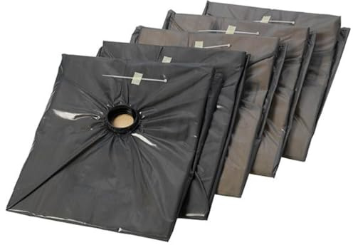 Nilfisk Sicherheitsfiltersack (5 Stück, für Industriesauger von Nilfisk geeignet, langlebig und robust, kompatibel mit verschiedenen Sauger-Modellen) 107400236