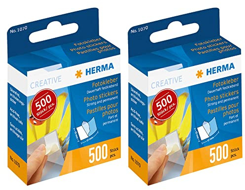 Herma Fotokleber im Kartonspender (2x 500er Spender)