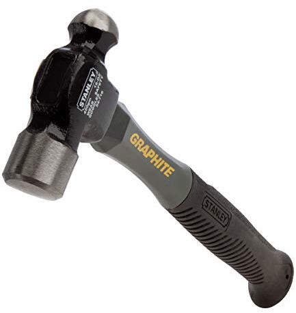 Stanley 154716 Ball Pein Hammer Graphite 16.Oz