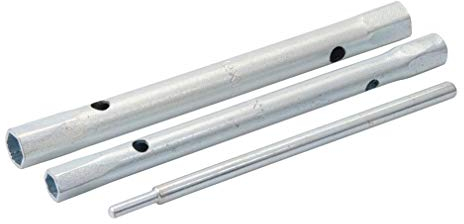 Silverline 719819 Monobloc-Steckschlüssel, 3-tlg. 9/11 u. 12/13 mm