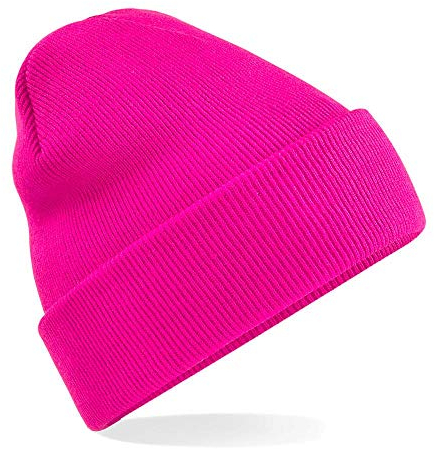 Beechfield B45 Original Cuffed Beanie - Fuchsia