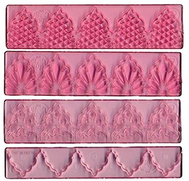 FMM Textured Lace Design & Cutter - Set 1