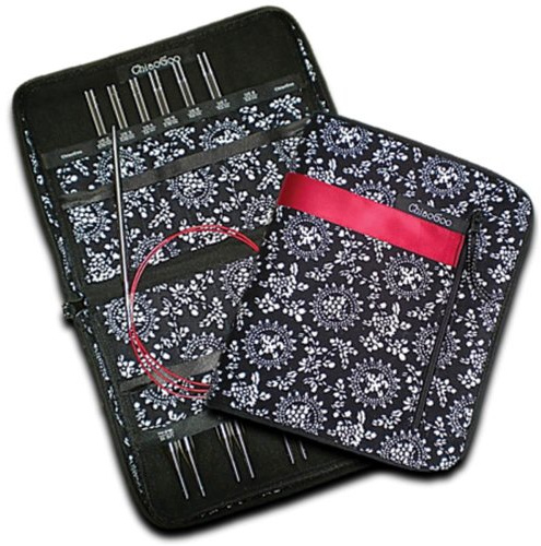 chiaogoo Twist Red Lace Interchangeable Knitting Needle 5 Tip Set