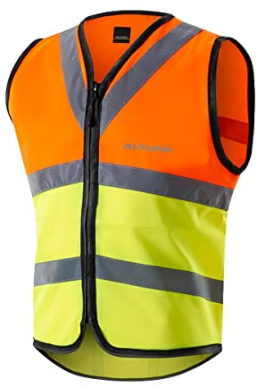 Altura Men's Nightvision Safety Vest Waistcoats, Hi Viz Yellow, L UK