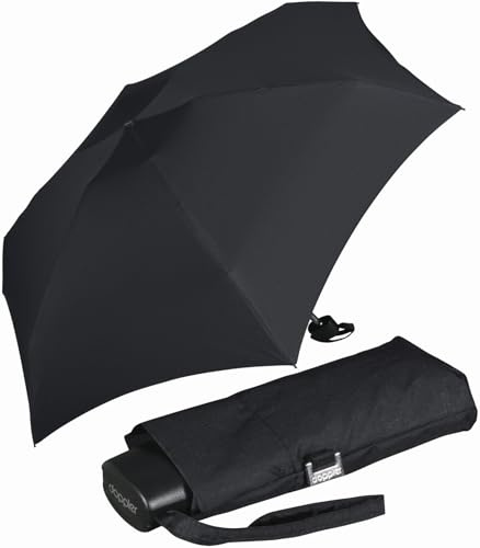 Doppler Regenschirm Mini Taschenschirm HANDY (schwarz)