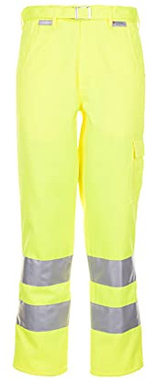 Planam buntbyxa varningsskydd, storlek 50, 1 st, gul, 2012050