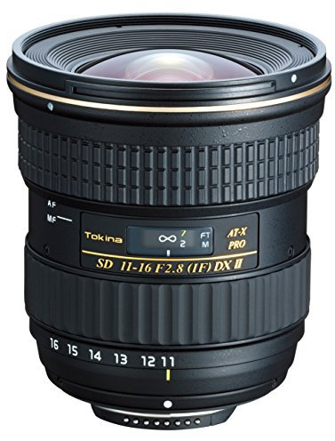 Tokina AT-X 11-16 PRO DXII C/EF Objectif pour reflex Canon 11 à 16 mm f 2.8 Noir