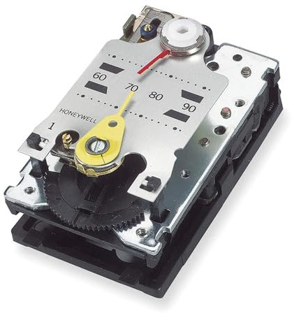 Honeywell - TP972A2192 - Pneumatic Thermostat, Heating and Cooling, Single Temperature, 2 Pipe, 60 to 90 F