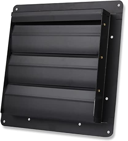 New Industrial Axial Extractor Ventilation Louver and Exhaust Fan 10-30-45cm (45cm Roller Blinds)