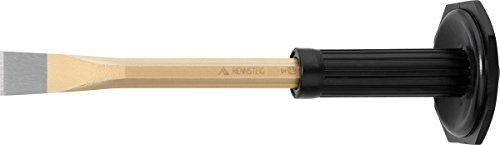 Rennsteig Maurermeißel (Meißel), mit Handschutz, 250 x 23 mm – Spezialstahl komplett gehärtet, nachschleifbar – 3512501