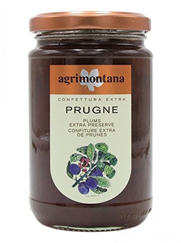 Agrimontana Confettura Extra Di Prugne, 350 Grammi