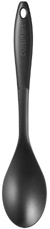 Cuisinart Curve Handle Nylon, Solid Spoon,Black