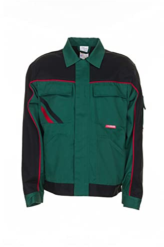 Planam 2315 Highline Taillenjacke - Optimale Sicherheit und Komfort - Farbe: Grün/Schwarz/Rot - Größe: 64