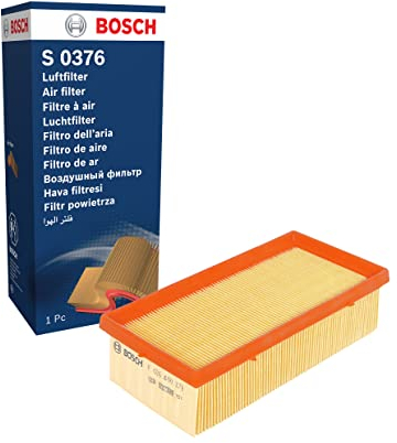 Bosch 0 Car Air Filter - Separates Particles from the Air Intake - Moisture-resistant plus High Tensile Strength