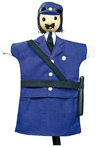 Goki 51994 - Handpuppe Polizist
