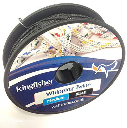 Kingfisher Marine Medium Whipping Twine 20m approx BLACK