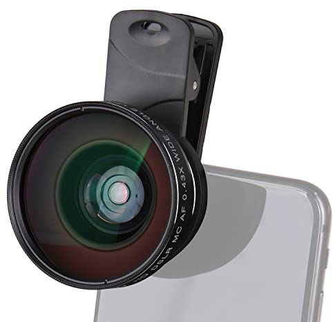 Khalia-Foto Smartphone Objectif Super Grand Angle 0.4 x