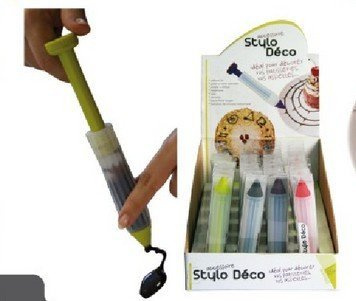 STYLO DE DECORATION A PATISSERIE / SERINGUE EN SILICONE