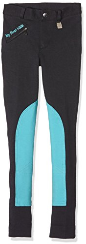 HKM My First Pantalon pour Fille Bleu Marine/Turquois 110