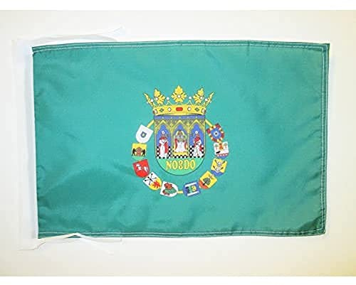 AZ FLAG Bandera Provincia de Sevilla 45x30 cm Poliéster 100D Cuerdas | Uso interior y exterior Enseña costuras dobles y bordes reforzados