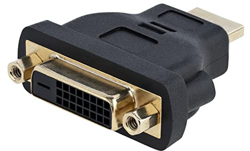 StarTech.com HDMI Male to DVI Female - HDMI to DVI-D Adapter - Bi-Directional - DVI to HDMI (HDMIDVIMF)