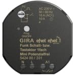 Gira 542400 Funk Schalt Tastaktor Mini 1-Fach Pot frei eNet