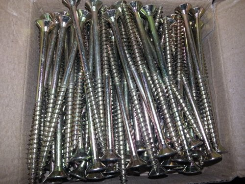 100 Stück Spanplattenschrauben 6 x 100 mm TORX Holzschrauben Holz-Schrauben NEU 6x100 mm
