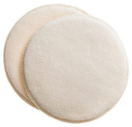 Merino Wool Nursing Pads, Style Softline, Regular Thickness, Size 3.5 in. Diameter