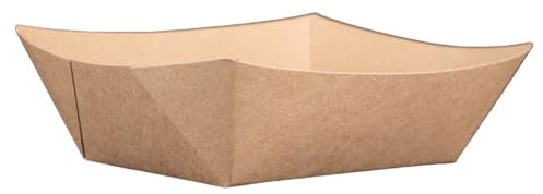 Southern Champion Tray 0525 #300 ECO Kraft Paperboard Food Tray, 3 lb Capacity (Case of 500), Natural