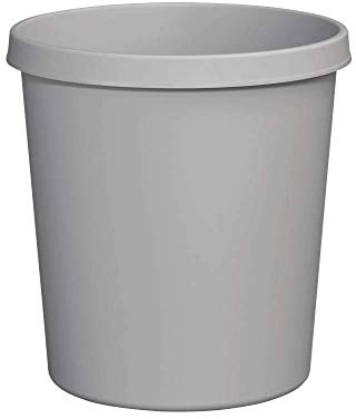 helit Papierkorb lichtgrau 18,0 l