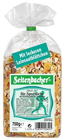 Seitenbacher Müsli Für Sportliche I Vollkorn I Protein I Ballaststoffe (1 x 750 g)