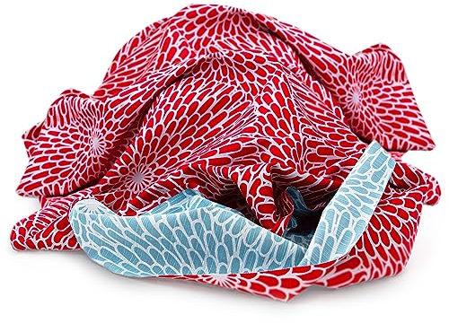 Maruwa Tischtuch, schöner Schal und originelle Tasche. Oder kreative Geschenk-Verpackung. Furoshiki Isamari, das vielseitige, original japanische Tuch
