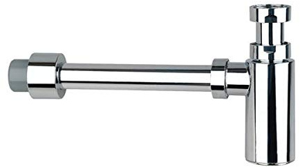SAS - Vidage lavabo, vasque et bidet - Siphon lavabo design ABS chromé