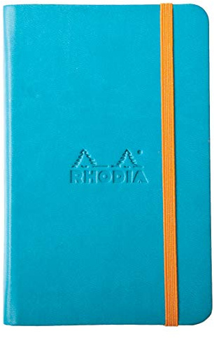 Rhodia 118627C Notizbuch Rhodiarama A6 96 Blatt blanko Türkis
