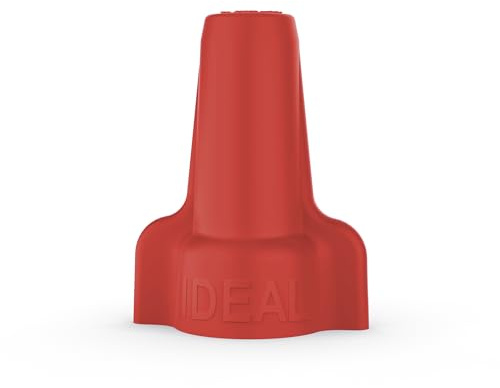IDEAL Electrical 30-452 Wing-Nut 452 Wire Connector, Red (Pack of 100)
