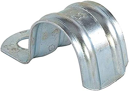 fischer - Grapa de una pata para fijación de cables y tubos de cobre, Multicolor, Hierro o plástico de 20 mm, Grapa Bsm-20 en caja de 50 uds