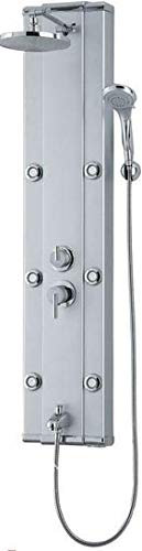 GOWE high Quality Multi-Function Aluminum-Alloy Massage Shower Panel Back Massage top Shower Hand Shower avaivable